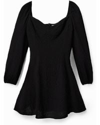 Desigual - Short Slim A-Line Dress - Lyst