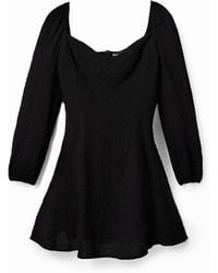 Desigual - Short Slim A-Line Dress - Lyst