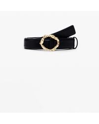 Desigual - Leather Belt Zalio - Lyst