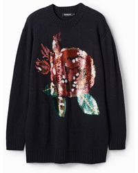 Desigual - Jersey Oversize Lentejuelas. Christian Lacroix - Lyst
