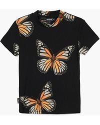 Desigual - Short-Sleeve Butterfly T-Shirt, Viscose - Lyst