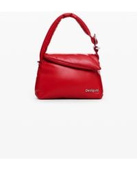 Desigual - Small Quilted 100% Leather Bag, Sheep Leather - Lyst