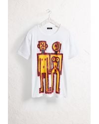 Desigual - Vintage Logo Printed T-Shirt, Cotton - Lyst