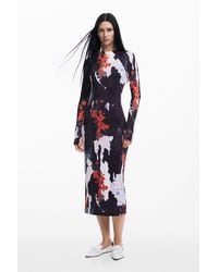 Desigual - Robe Midi Imprimée Maitrepierre - Lyst