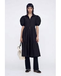 Desigual - Short Floral Dress Black - Lyst