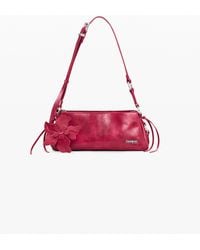 Desigual - Medium Faux Leather Charm Bag, Polyurethane - Lyst