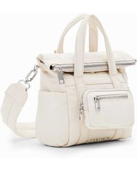 Desigual - Xs Multi-Position Voyager Backpack, Polyamide - Lyst