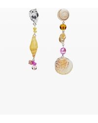 Desigual - Asymmetric Combined Zalio Earrings - Lyst