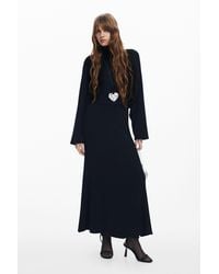 Desigual - Robe 2 En 1 Unie - Lyst