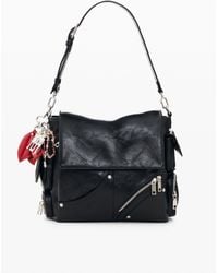 Desigual - Small Faux Leather Backpack, Polyurethane - Lyst