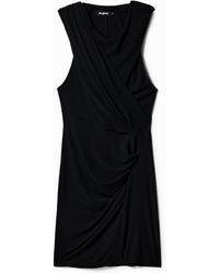 Desigual - Nathy Peluso Hooded Dress, Polyester - Lyst