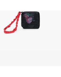 Desigual - Medium Floral-Texture Wallet, Polyurethane - Lyst