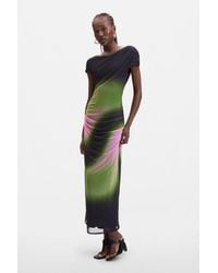 Desigual - Gradient Tulle Dress, Polyester - Lyst