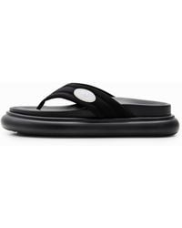 Desigual - Platform Toe Post Sandals - Lyst