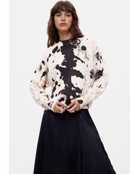 Desigual - Animal Print Sweater - Lyst