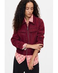 Desigual - Jacket Leather Effect, Polyurethane - Lyst