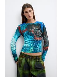 Desigual - Printed Sweater M. C. Lacroix - Lyst