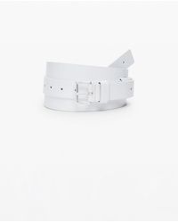 Desigual - Plain Double Belt, Cow Split Leather - Lyst