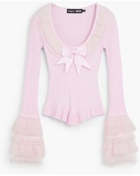 Desigual - Coquette María Escoté Sweater - Lyst