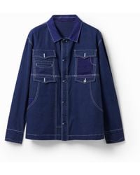 Desigual - Twill Worker Jacket, Cotton - Lyst
