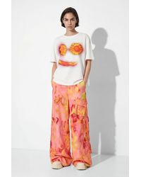 Desigual - Collina Strada Smiley T-Shirt, Cotton - Lyst
