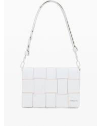 Desigual - Woven Crossbody Bag, Polyurethane - Lyst