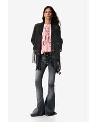 Desigual - Flare Pants Masha Popova, Cotton - Lyst