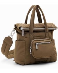 Desigual - Xs Multi-Position Voyager Backpack, Polyamide - Lyst