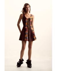 Desigual - Strappy Dress Designed By Mr. Christian Lacroix, Cotton - Lyst