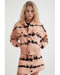 Desigual - Tie-Dye Denim Jacket, Cotton - Lyst