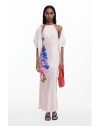 Desigual - Dress Designed By Mr. Christian Lacroix, Viscose - Lyst