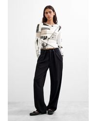 Desigual - Straight Long Trousers - Lyst