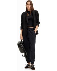 Desigual - Seamed jogger Trousers - Lyst
