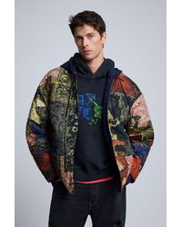 Desigual - Reversible Hooded Jacket - Lyst