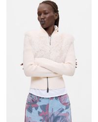 Desigual - Fur Jacket - Lyst