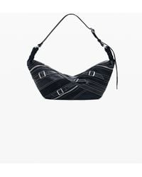 Desigual - Small Faux Leather Bag With Buckles, Polyurethane - Lyst