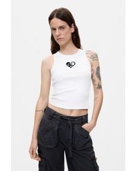 Desigual - Sleeveless T-Shirt 100% Cotton, Cotton - Lyst