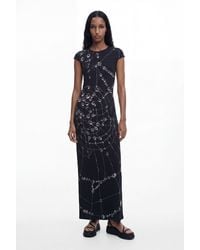 Desigual - Tyler Mcgillivary Woven Midi Dress, Viscose - Lyst