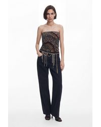 Desigual - Sleeveless Knit Top, Polyester - Lyst