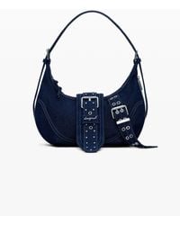 Desigual - Medium Denim Bag With Buckles - Lyst