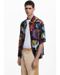 Desigual - Kurzarmhemd Mit Früchten - Lyst