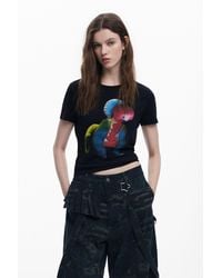 Desigual - Collina Strada Reversible T-Shirt, Cotton - Lyst