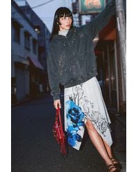 Desigual - Sudadera Brillos Cremallera, Mujer, Algodon, Negro - Lyst