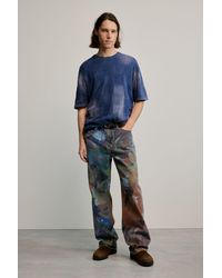 Desigual - Gaugin Denim Trousers, Cotton - Lyst