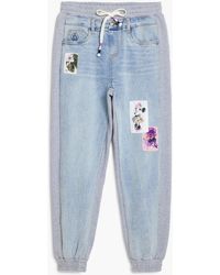 Desigual - Minnie Mouse Jogger Jeans, Cotton - Lyst