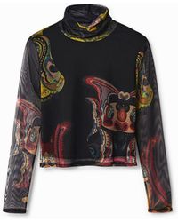 Desigual - M. Christian Lacroix Tulle Tapestry T-shirt - Lyst