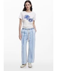 Desigual - Vaquero Jogger Cropped - Lyst
