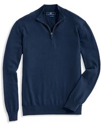 vineyard vines men's quarter zip
