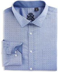 NEW Mens ENGLISH LAUNDRY Ombre Sport Shirt Long Sleeve Button PLUM Purple XXL 