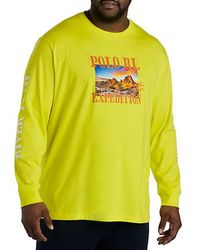Polo Ralph Lauren - Big & Tall Voyager Long-Sleeve T-Shirt - Lyst